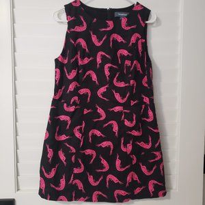 ModCloth Shrimp Shift Mini with Pockets!!